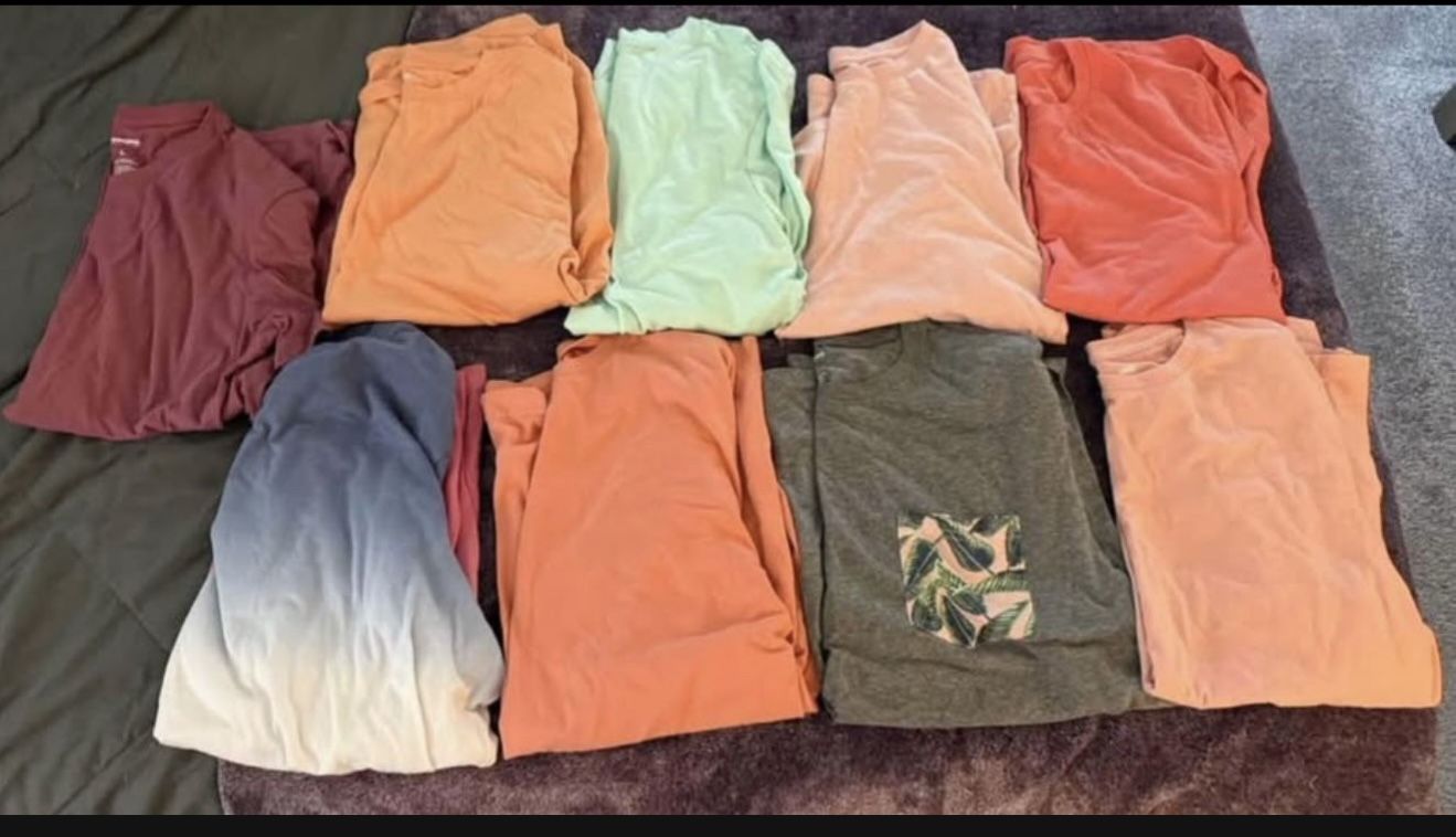 Mens Shirts Lot Size Lrg