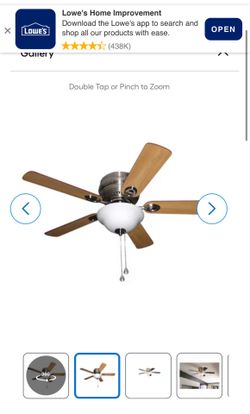 Free Ceiling Fan with Light