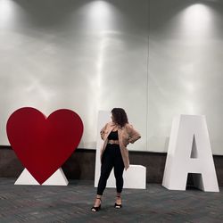 Vegan Leather Long Jacket medium 