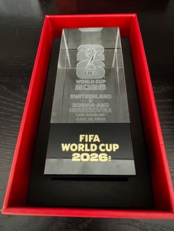World Cup 26 souvenir from LA game Switzerland Bosnia-Herzegovina
