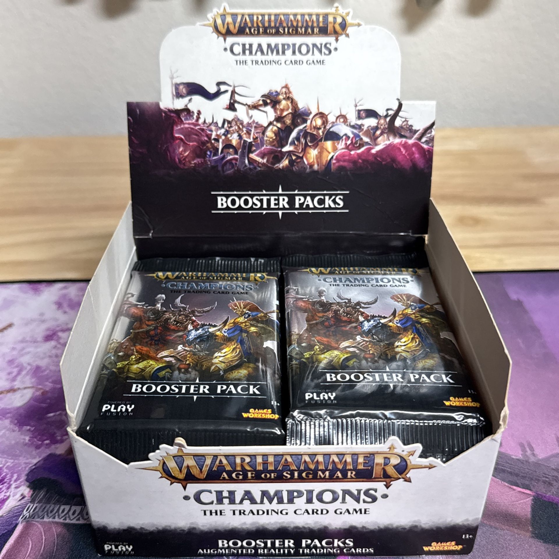 Warhammer Champions - Booster Box - 24 Sealed Packs