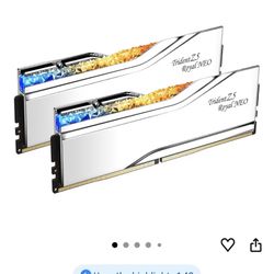 DDR5 Ram Trident Z Royal 6000mhz Brand New 16gb X2