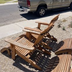 Wood Adirondack Chairs