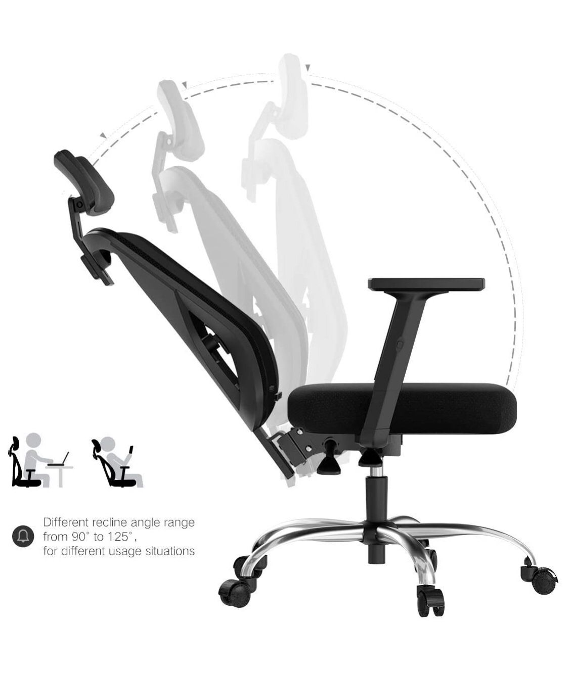 Brand New Ergonomic Gaming Chair Computer Recline Headrest