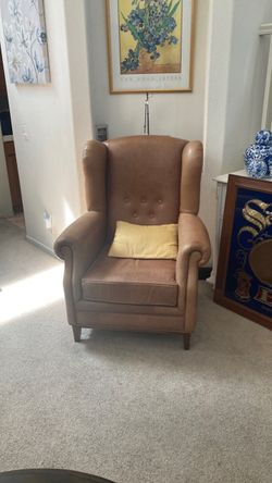 (AUTHENTIC) Vintage Leather Chair