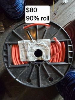 Copper wire #10 stranded THHN
BRAND NEW
Orange