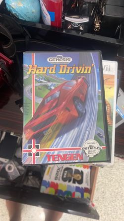 Hard drivin sega genesis game
