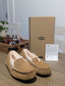 UGG Ansley 1106878 Chestnut Women's House Slippers SIZE 7 *BRAND NEW*