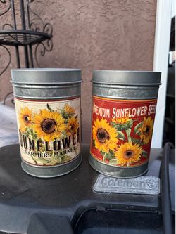 Sunflower Canisters