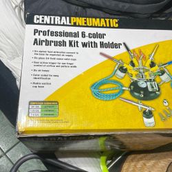 6Air Brush Kit 