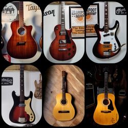 LOADS OF GUITARS, AMPS, AND MORE FOR SALE!