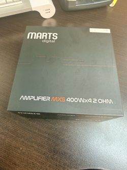 Marts digital mini 4 channel full range Brazilian amp