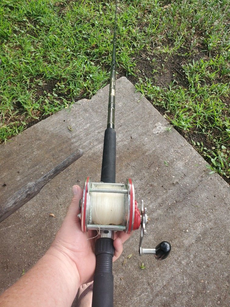 Penn Senator 113H Reel On A Andes Rod