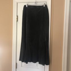 Suede MIDI Skirt