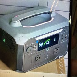 AMPACE ANDES 600 PRO PORTABLE POWER STATION FAST CHARGING-FOR CAMPING.RVS.EMERGENCY ADAPTORS FOR CAR AND HOME RECHARGE  Flash Recharge] Achieve an imp
