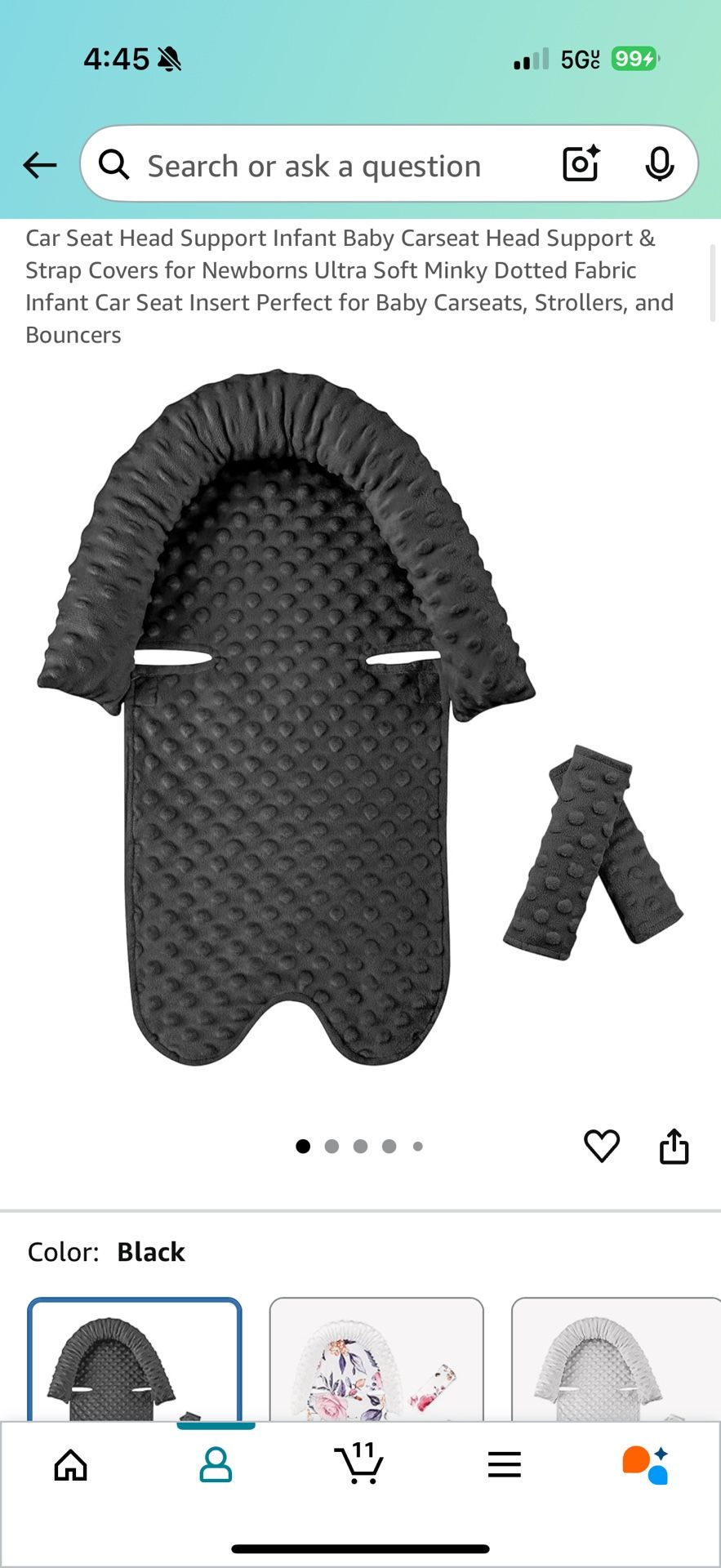 Brand New Car Seat Insert