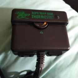 Zoomed Repti Temp 500R Thermostat High & Low 2 Wall Plug Ins