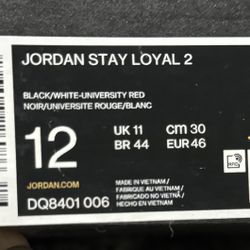 Jordan Stay Loyal 2