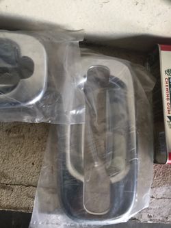 Tahoe handle chrome