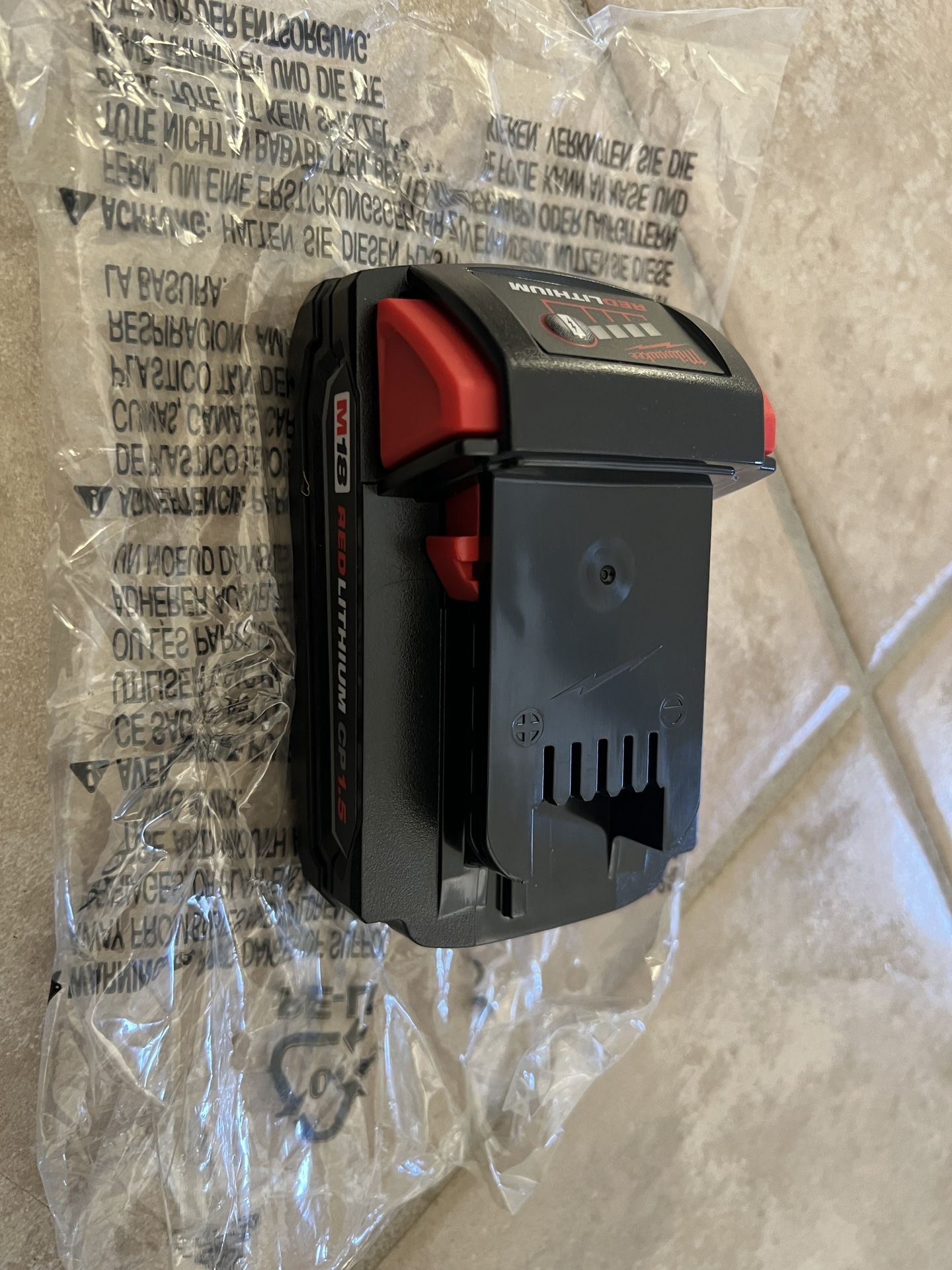 Brand New Milwaukee M18 1.5Ah Battery