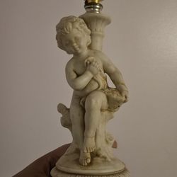 Vintage Angel LAMPS SET OF TWO
