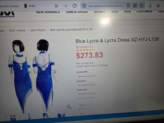2 Custom dance dresses