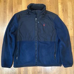 Navy & Black Polo Ralph Lauren Zip Up jacket