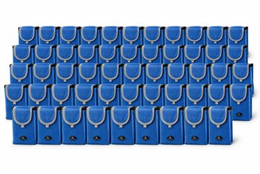 Wholesale Lot Running Buddy Belt Pouch – 25 Sets (50 Pieces) – Blue – New – Rese