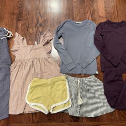 Girls Size 6/7 Clothing Lot: Rylee & Cru, Petits Vilains, Cuddl Duds