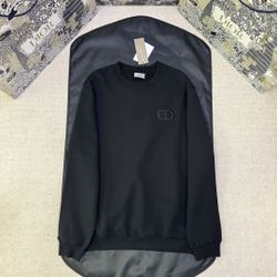 Dior CD Men’s Black Hoodie 2025 New 