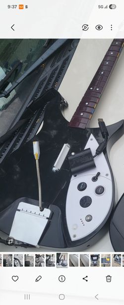 Playstation 3 4 5  RockBand THE BEATLES RICKENBACKER GUITAR with dongle PS3 PS4 PS5 Rock band