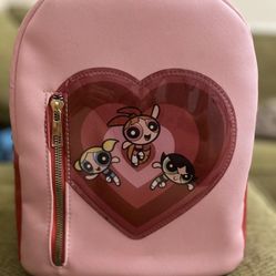 Powerpuff Girls Mini Backpack - Cartoon Network - Pink 