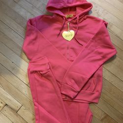 Hot pink jogger set