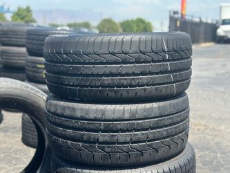 PAIR OF TIRE 255 35 20 PIRELLI 85% LIFE