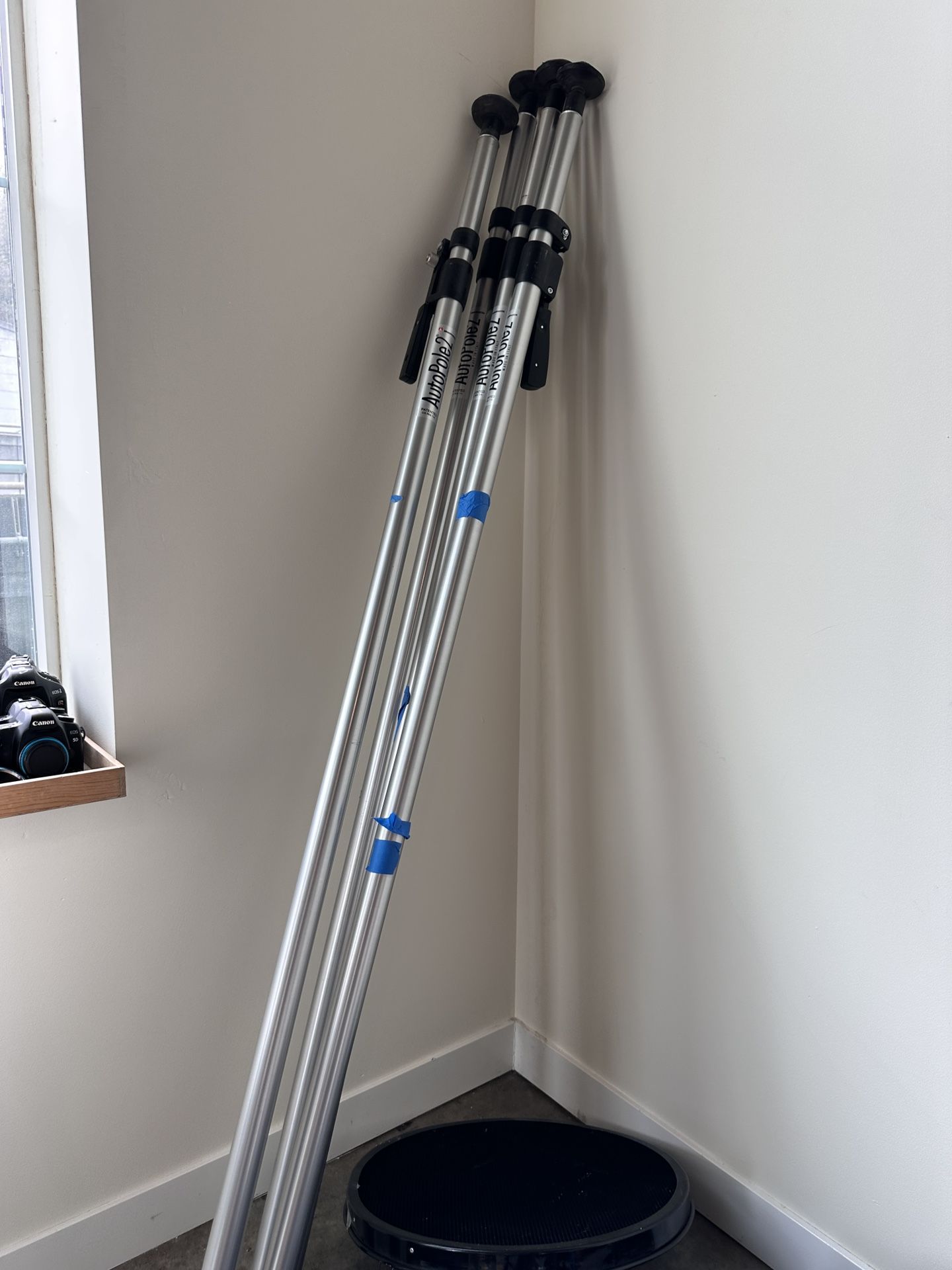Set Of Four Manfrotto Autopoles