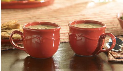 Berry Soup Mugs Princess House