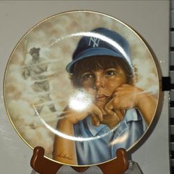 New York Yankee Babe Ruth plate