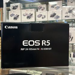 Canon R5 With 24-105mm F4 L