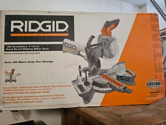Ridgid 18v miter saw 7 1/4