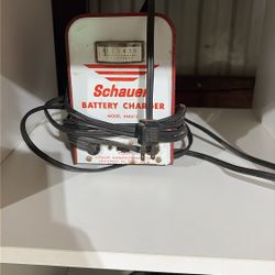 Old Shauer Battery Charger