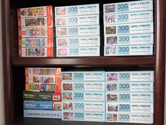 44 Jigsaw Puzzles - All for $80