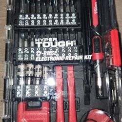 Hyper Tough 77pc Electronic Repair Kit 