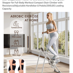 Stepper full body workout machine
