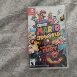 NEW SUPER MARIO 3D WORLD + BOWSERS FURY NINTENDO SWITCH GAMES 