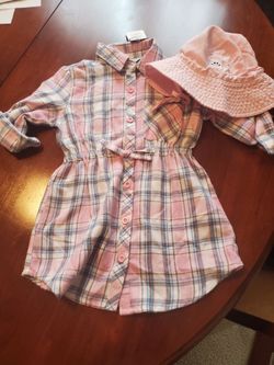 PRIMARK GIRLS MULTI PATTERN SHIRT DRESS SIZE 1.5 TO 2YRS OLD