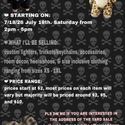 Y2K san diego $2 and up YARD SALE (read more for details!)