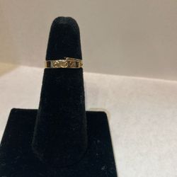 14k Gold Ring #109221-2 MJ