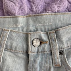 old navy petite size 4 light wash jeans