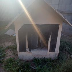 Dog House With Real Roof
