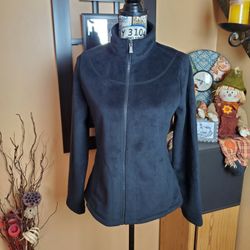 WEATHERPROOF BLACK FLEECE JACKET!